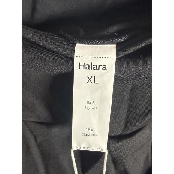 NWT Halara 2-in-1 High Waisted Pleated Skirt Black Size XL - Picture 7 of 8